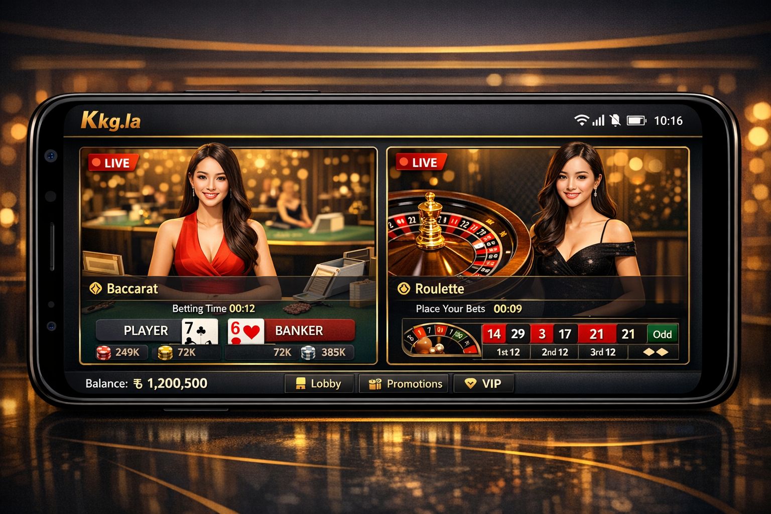 Live Casino Tables